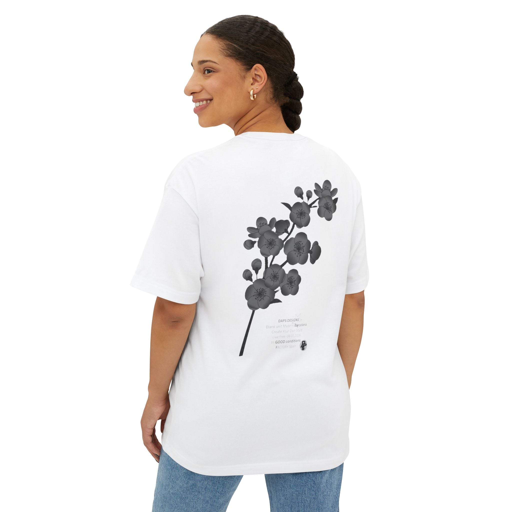 Unisex Oversized DAPS Boxy Tee